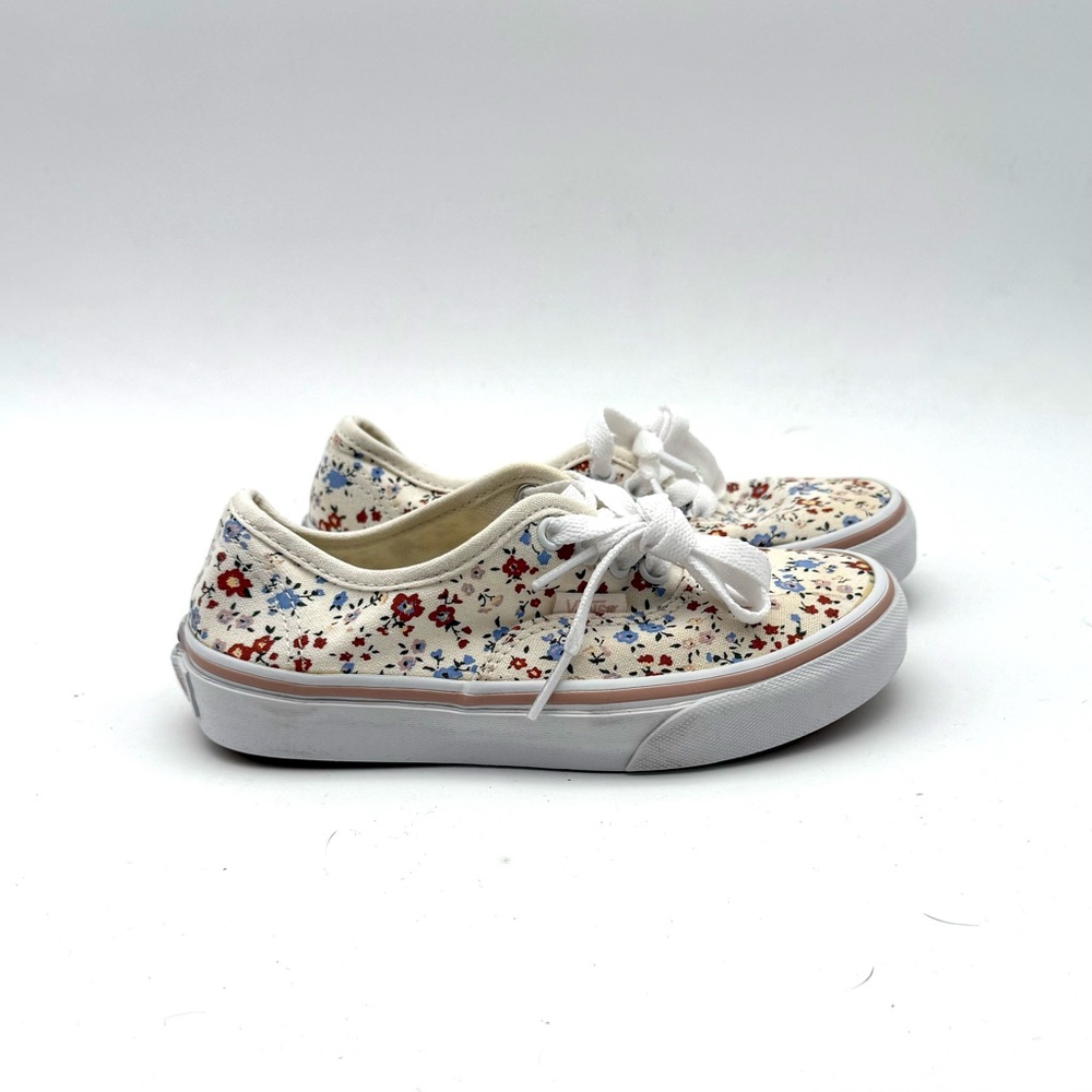 Vans Little Kids Floral Authentic Shoes